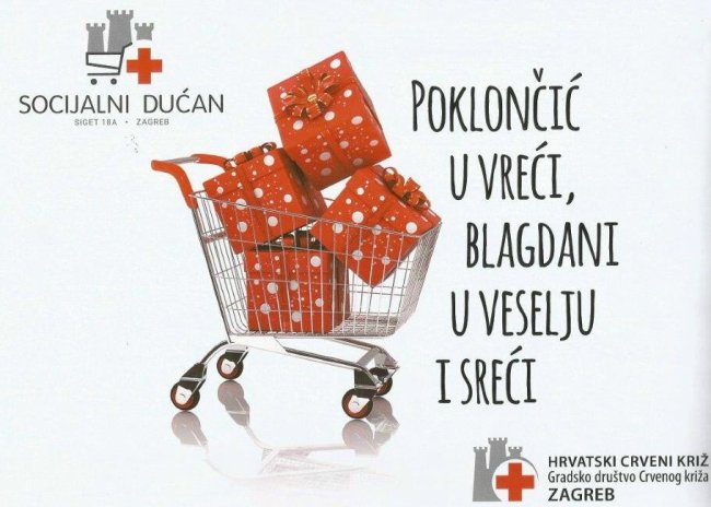 AKCIJA CRVENOGA KRIŽA – „Poklončić u vreći, blagdani u veselju i sreći“