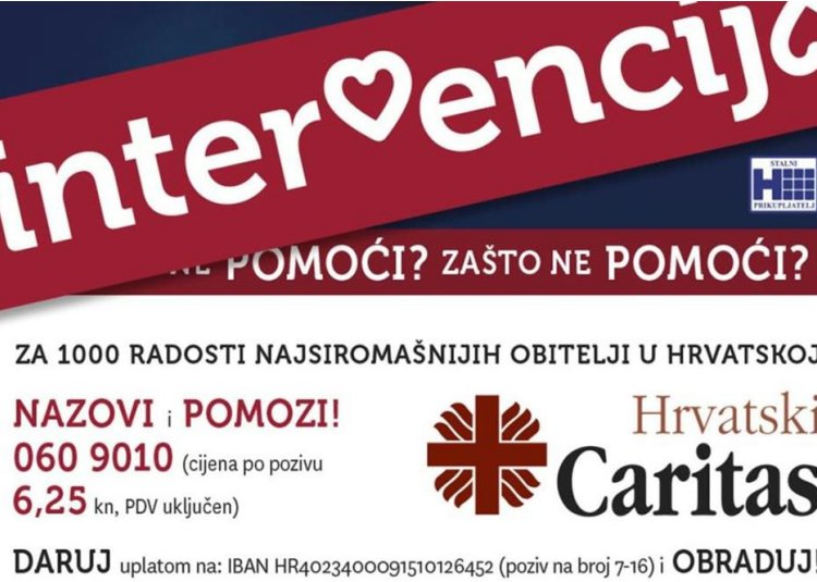 AKCIJA HRVATSKOG CRVENOGA KRIŽA – "Za 1000 radosti" - INTERVENCIJA